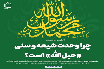 عکس نوشت| چرا وحدت شیعه و سنی «حبل‌الله» است؟