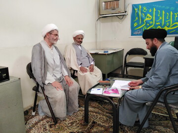 تصاویر/ آزمون شفاهی طلاب مدارس علمیه منطقه کاشان