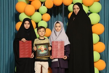 فرزندان شهید حافظ قرآن، بورسیه مدرسه قرآنی نسیم بهشت آران و بیدگل شدند