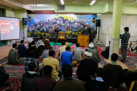 تصاویر/ مراسم بزرگداشت شهدای مقاومت حجج اسلام و المسلمین سید حسن نصر الله، سید هاشم صفی الدین و شیخ نبیل قاووق