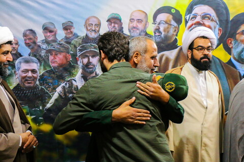 تصاویر/ مراسم بزرگداشت شهدای مقاومت حجج اسلام و المسلمین سید حسن نصر الله، سید هاشم صفی الدین و شیخ نبیل قاووق