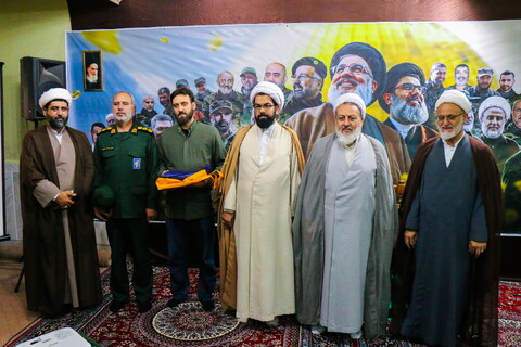 تصاویر/ مراسم بزرگداشت شهدای مقاومت حجج اسلام و المسلمین سید حسن نصر الله، سید هاشم صفی الدین و شیخ نبیل قاووق