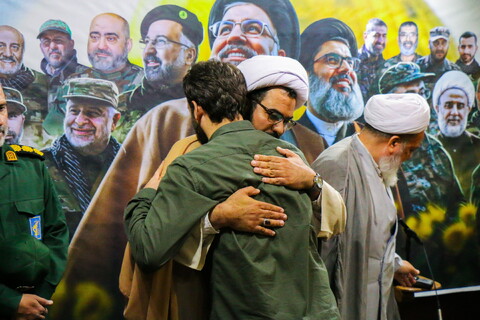 تصاویر/ مراسم بزرگداشت شهدای مقاومت حجج اسلام و المسلمین سید حسن نصر الله، سید هاشم صفی الدین و شیخ نبیل قاووق