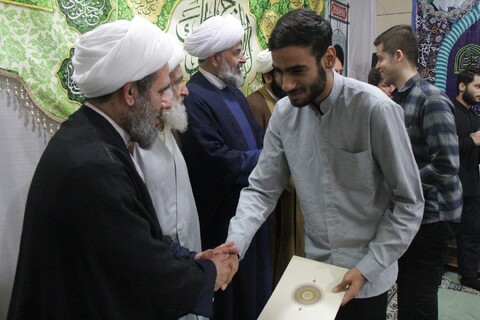 تصاویر/ آیین عباگذاری و تجلیل از طلاب و اساتید موفق مدرسه علمیه خورموج