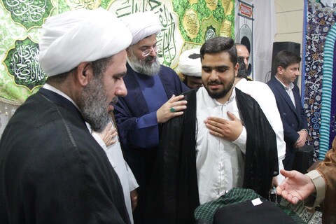 تصاویر/ آیین عباگذاری و تجلیل از طلاب و اساتید موفق مدرسه علمیه خورموج