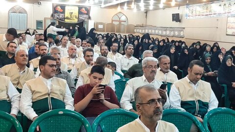 تصاویر/گردهمایی اعضای شبکه خادمیاری رضوی در آران وبیدگل