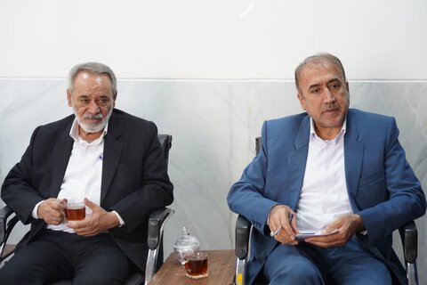 تصاویر دیدار مدیر کل بازرسی لرستان با نماینده ولی‌فقیه در استان