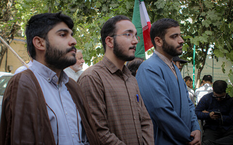 تصاویر/ تجمع طلاب، روحانیون و مردم غیرتمند همدان در حمایت از مواضع و روشنگرانه امام خامنه ای