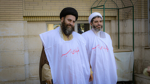 تصاویر/ تجمع طلاب، روحانیون و مردم غیرتمند همدان در حمایت از مواضع و روشنگرانه امام خامنه ای