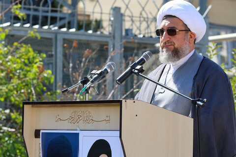 تصاویر | تجمع حمایتی طلاب و روحانیون تبریز از فرمایشات مقام معظم رهبری