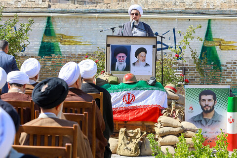 تصاویر | تجمع حمایتی طلاب و روحانیون تبریز از فرمایشات مقام معظم رهبری