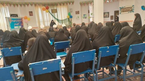 آیین بازگشایی سال تحصیلی جدید مدرسه علمیه فاطمیه نقده