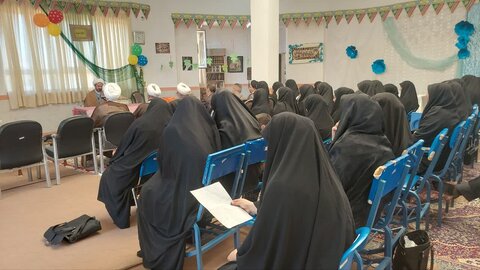 آیین بازگشایی سال تحصیلی جدید مدرسه علمیه فاطمیه نقده