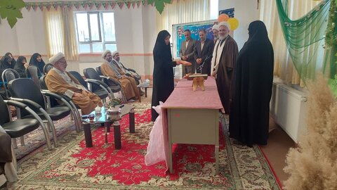 آیین بازگشایی سال تحصیلی جدید مدرسه علمیه فاطمیه نقده