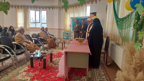 آیین بازگشایی سال تحصیلی جدید مدرسه علمیه فاطمیه نقده