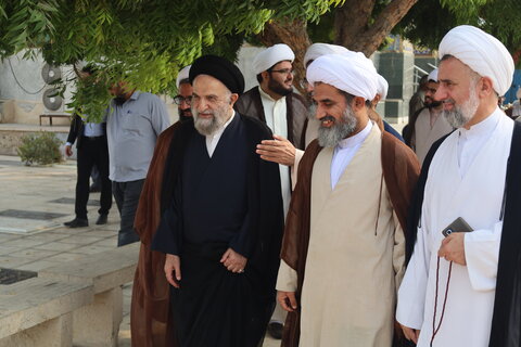 تصاویر/ آیین آغاز  سال تحصیلی جدید حوزه علمیه استان هرمزگان