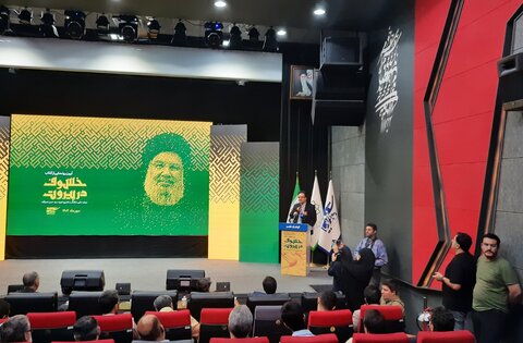 تصاویر/ آیین رونمایی از کتاب خسوف در بیروت