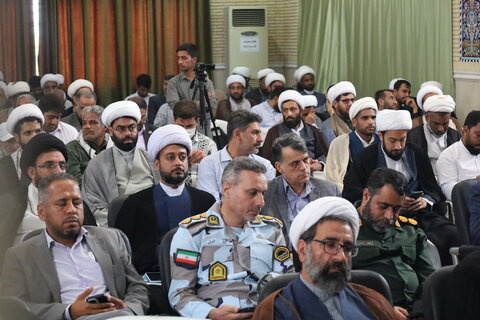 تصاویر/ آیین آغاز  سال تحصیلی جدید حوزه علمیه استان هرمزگان