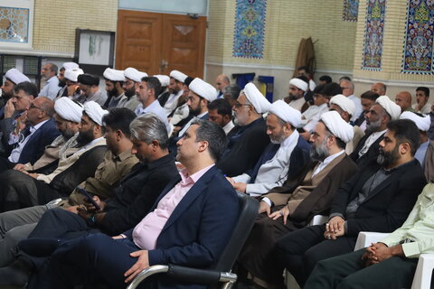 تصاویر/ آیین آغاز  سال تحصیلی جدید حوزه علمیه استان هرمزگان