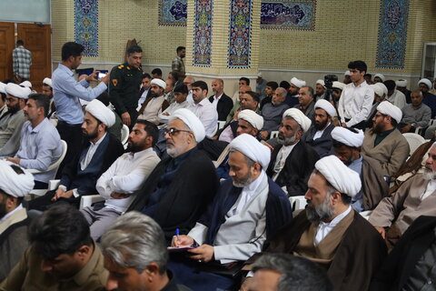 تصاویر/ آیین آغاز  سال تحصیلی جدید حوزه علمیه استان هرمزگان