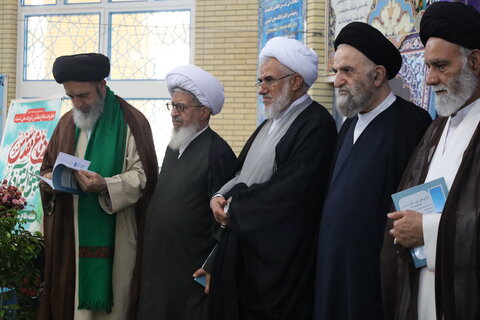 تصاویر/ آیین آغاز  سال تحصیلی جدید حوزه علمیه استان هرمزگان