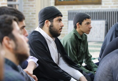 تصاویر/ دیدار مدیر حوزه علمیه استان یزد با طلاب مدرسه علمیه امام خمینی (ره) یزد