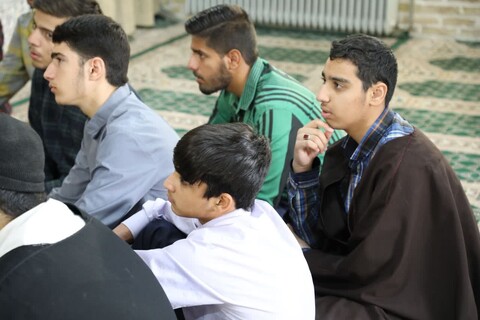 تصاویر/ دیدار مدیر حوزه علمیه استان یزد با طلاب مدرسه علمیه امام خمینی (ره) یزد