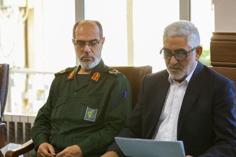 تصاویر | جلسه هیئت امنای ستاد بازسازی عتبات عالیات استان آذربایجان شرقی