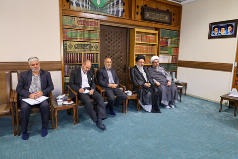 تصاویر | جلسه هیئت امنای ستاد بازسازی عتبات عالیات استان آذربایجان شرقی