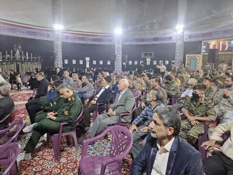 تصاویر/ یادواره شهدای محله شهدای آران و بیدگل