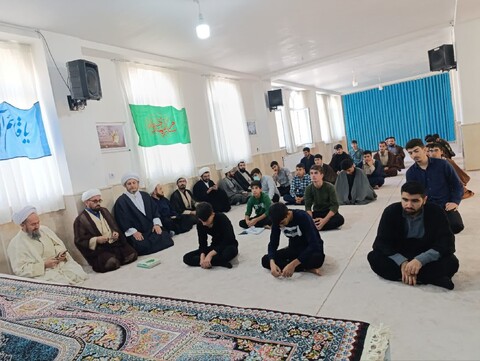 تصاویر/  درس اخلاق طلاب شاهین دژ