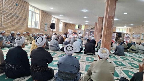تصاویر/ اجلاسیه شهدای روحانی شهرستان پیرانشهر