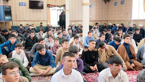 حوزه/ مراسم گرامیداشت هفته دفاع مقدس در مدرسه علمیه امیرالمومنین (ع) تبریز