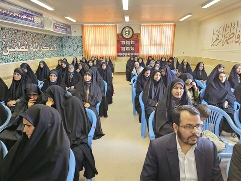 تصاویر/مراسم آغاز سال تحصیلی جدید مدرسه علمیه خواهران حضرت زینب(س) سریش آباد