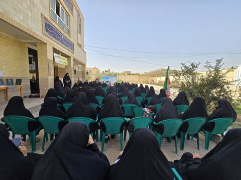 آیین آغاز سال تحصیلی مدرسه علمیه الزهرا(س) مهریز