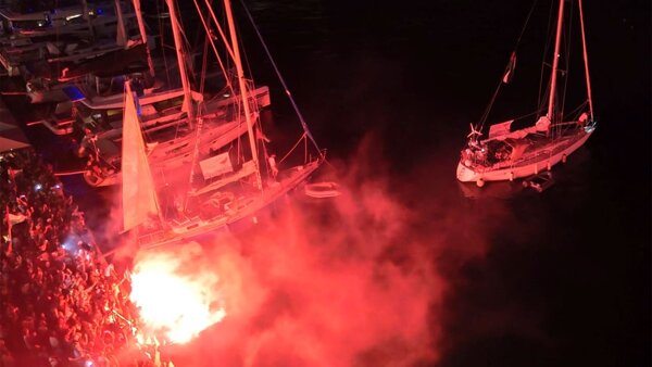 غزہ کی جانب بڑھتے صمود بحری بیڑے پر اسرائیلی ڈرونز کے 12 حملے