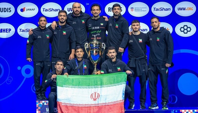 رمز دستاوردهای درخشان کشتی ایران