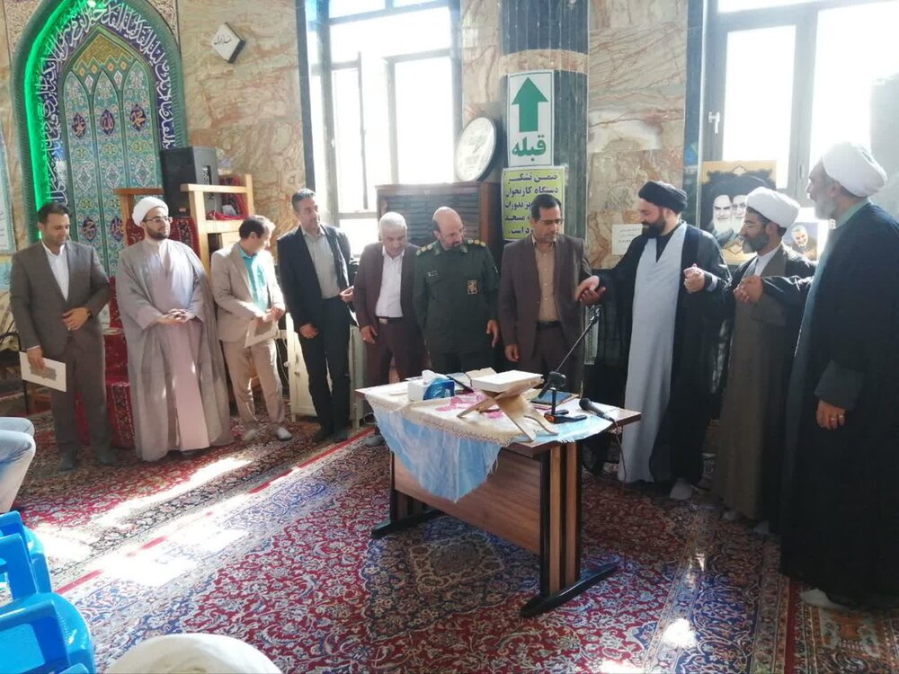 «نوری»، دبیر ستاد امر به معروف و نهی از منکر شهرستان نائین شد+عکس