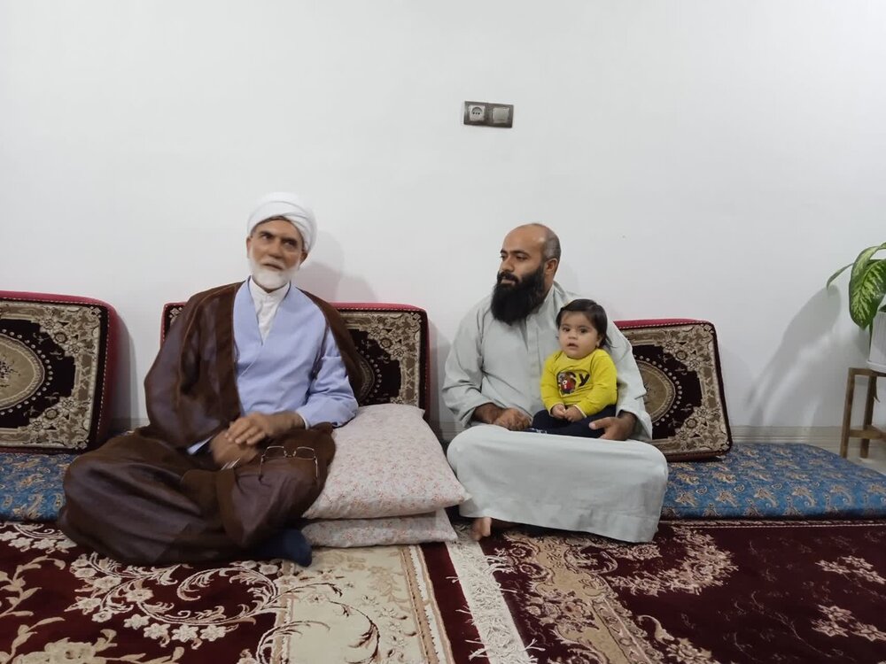 تصاویر/ حضور معاون تبلیغ حوزه علمیه برادران استان کرمان در بخش شهداد کرمان