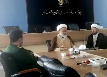 مقابله با جنگ نرم؛ محور همکاری‌های آینده حوزه و سپاه زنجان