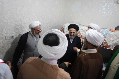 تصاویر/ بازدید آیت الله غروی از مدرسه علمیه امام جعفرصادق (ص) قشم
