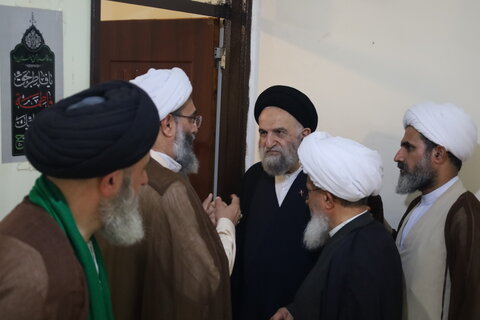 تصاویر/ بازدید آیت الله غروی از مدرسه علمیه امام جعفرصادق (ص) قشم