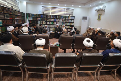 تصاویر/  نشست هم اندیشی اعضای شورای عالی حوزه علمیه استان هرمزگان