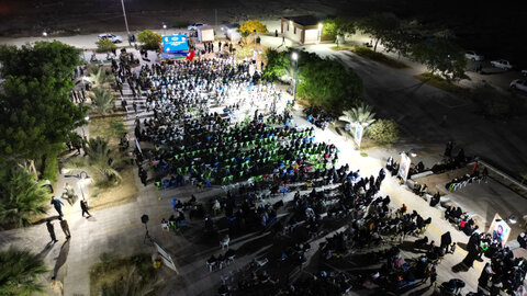 تصاویر/ همایش بزرگ اقتدار دفاع مقدس در دلوار برگزار شد