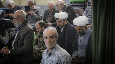 تصاویر/بزرگداشت حجت‌الاسلام سید سجاد فاضلیان و یادبود آیت‌الله سید رضا فاضلیان