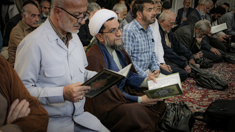 تصاویر/بزرگداشت حجت‌الاسلام سید سجاد فاضلیان و یادبود آیت‌الله سید رضا فاضلیان