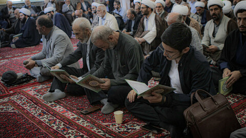 تصاویر/بزرگداشت حجت‌الاسلام سید سجاد فاضلیان و یادبود آیت‌الله سید رضا فاضلیان