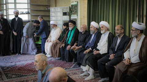 تصاویر/بزرگداشت حجت‌الاسلام سید سجاد فاضلیان و یادبود آیت‌الله سید رضا فاضلیان