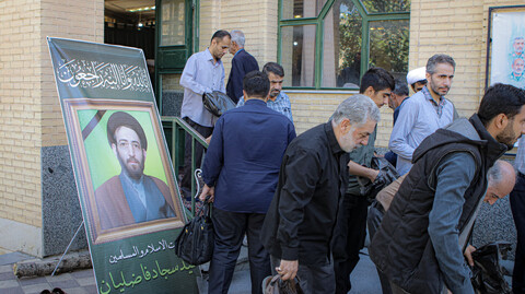 تصاویر/بزرگداشت حجت‌الاسلام سید سجاد فاضلیان و یادبود آیت‌الله سید رضا فاضلیان