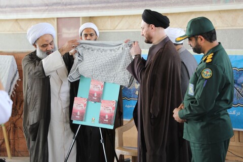 تصاویر/ رونمایی از تصاویر نقاشی دیجیتال شهدای روحانی استان یزد